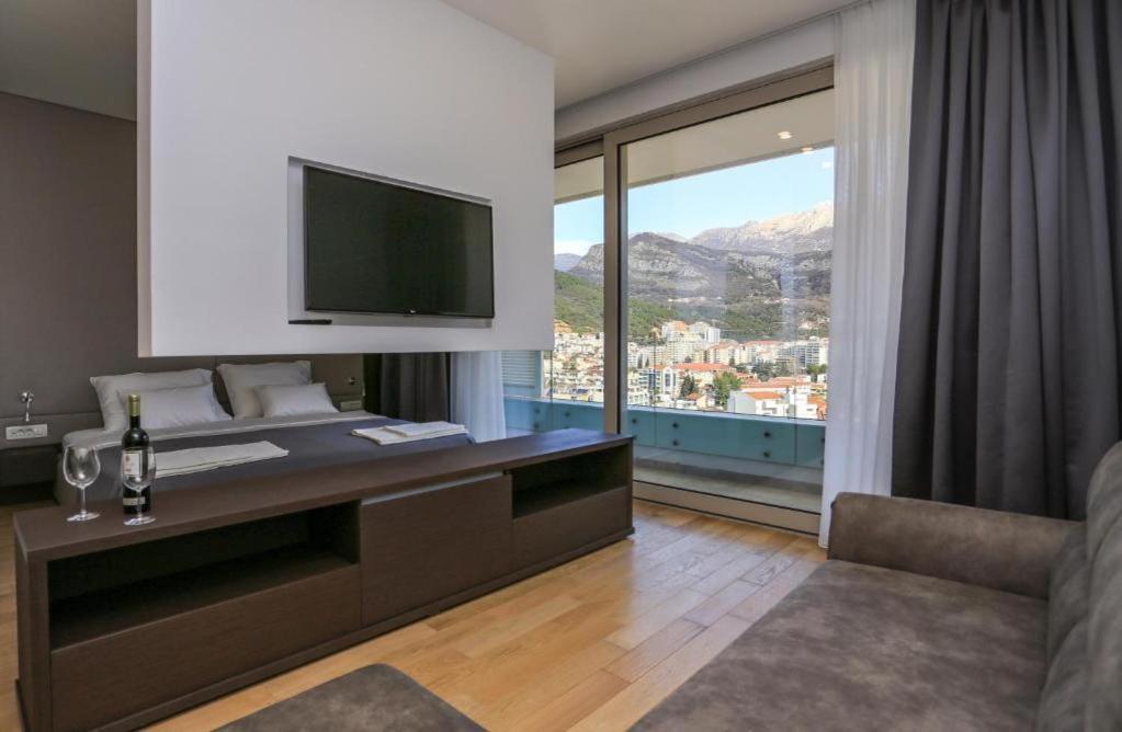 Apartments Lux บุดวา ภายนอก รูปภาพ