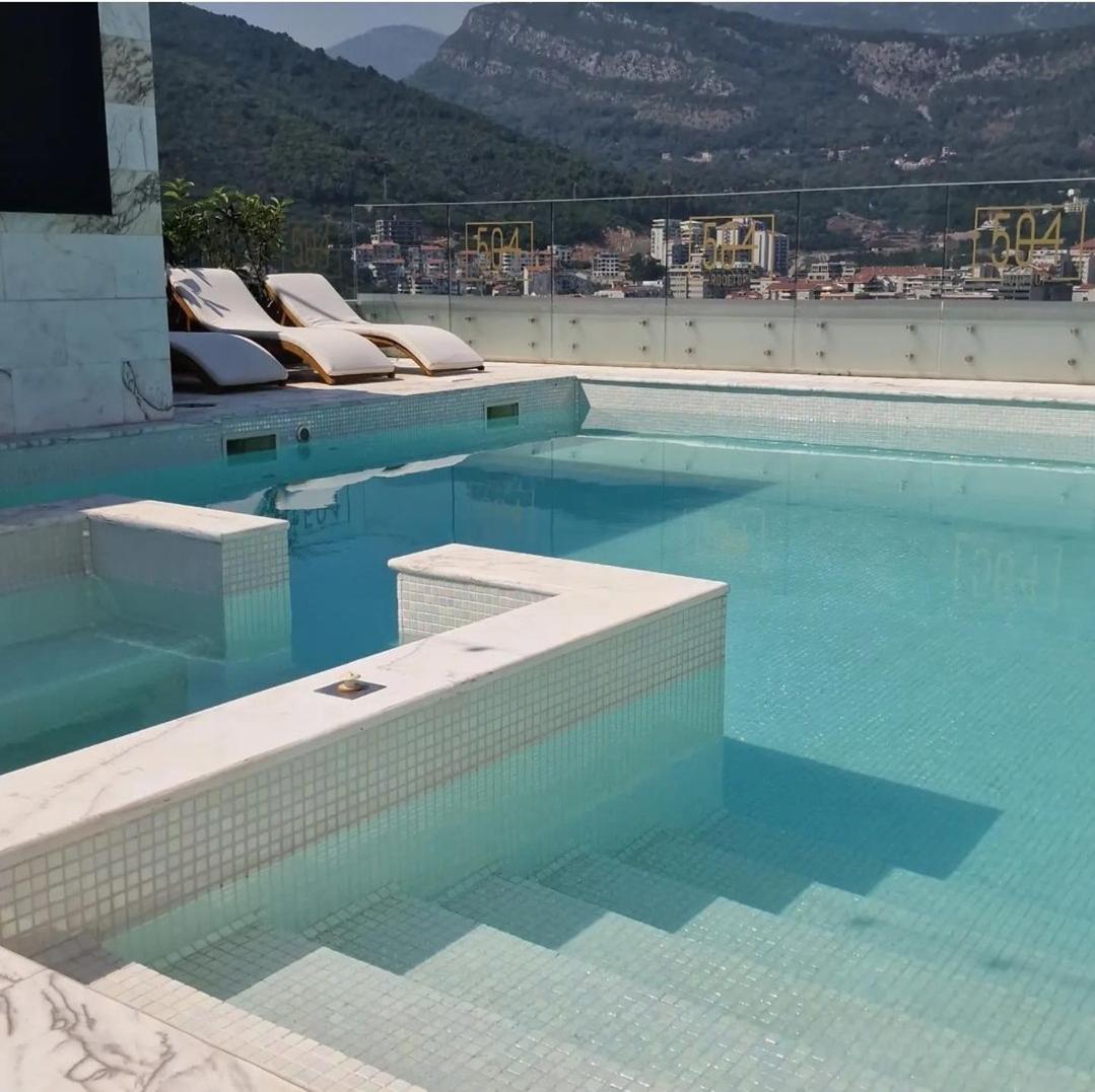 Apartments Lux บุดวา ภายนอก รูปภาพ